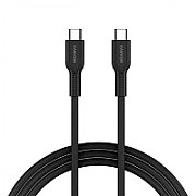 CANYON cable OnWire 60CL C-C 60W COLOR Braided 1m Black