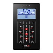 BCS PULSON LCD/S BL Tastatură LCD/S neagră cu funcție tactilă