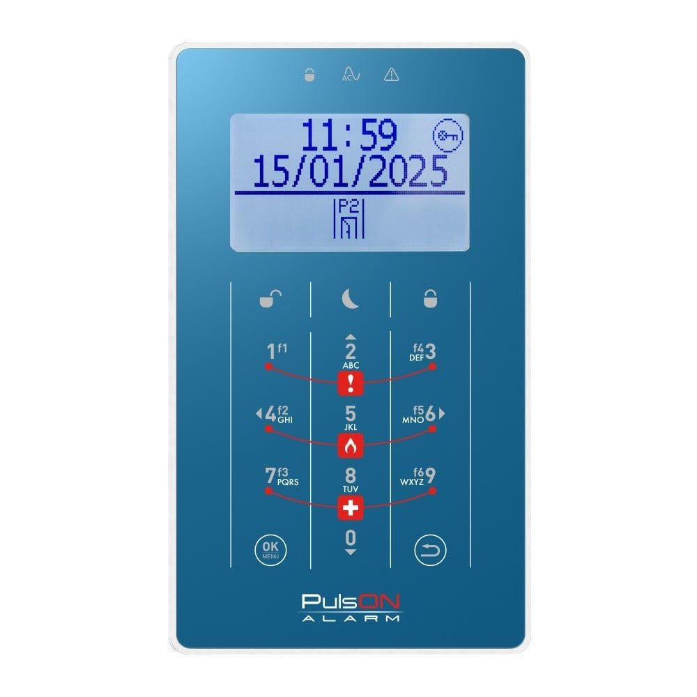 BCS PULSON FRONT LCD/S BLD Front albastru închis pentru tastatura LCD/S