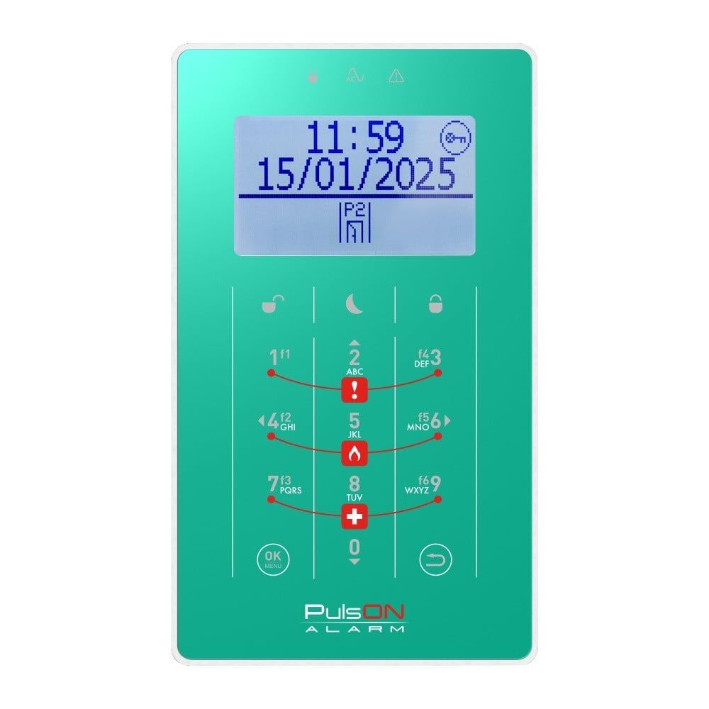 BCS PULSON FRONT LCD/C TUR Front turcoaz pentru tastatura LCD/C