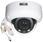 Cameră dome IP BCS BCS-L-DIP25FSR4-Ai2 5MP cu IR, WDR și caracteristici inteligente