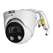 BCS BCS-L-EIP55FCR3L3-Ai1(2) Cameră dome IP 5MP cu tehnologia NightColor și carcasă IP67