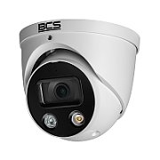 BCS BCS-L-EIP55FCR3L3-Ai1(2) Cameră dome IP 5MP cu tehnologia NightColor și carcasă IP67