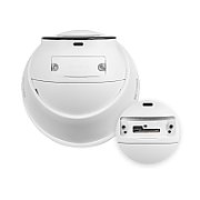 BCS BCS-V-EIP24FSR3L3-AI1(2) Cameră Dome IP 4MP cu Microfon și Tehnologia AcuSense