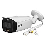 BCS BCS-L-TIP58FCR3L3-Ai1(3) Cameră IP Tubulară 8MP cu Tehnologia NightColor și Microfon Încorporat