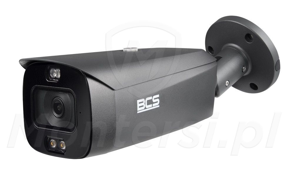 BCS BCS-L-TIP58FCR3L3-Ai1-G(3) Cameră Tubulară IP de 8MP cu Tehnologie NightColor și Carcasă IP67