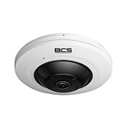 BCS BCS-V-FIP25FWR1-Ai1 Cameră IP Fisheye 5MP cu Microfon și Funcții Inteligente