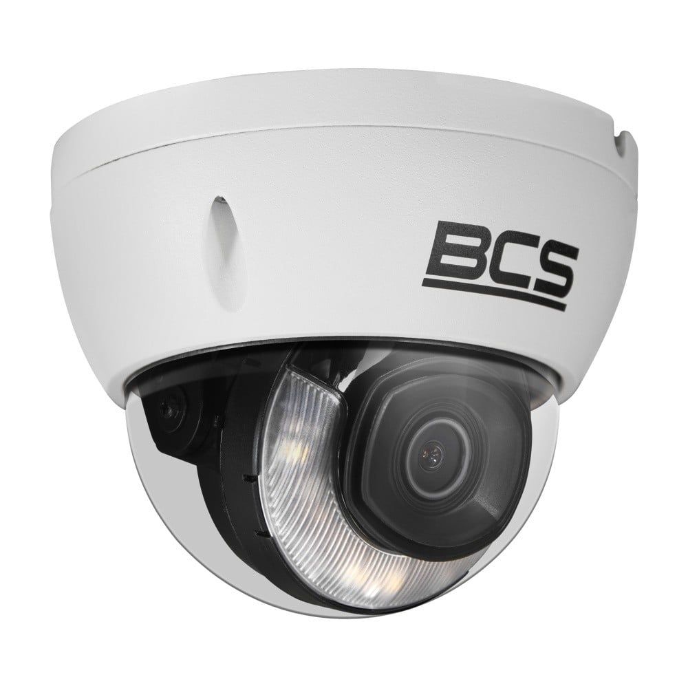 BCS BCS-L-DIP14FCR3L3-Ai1 Cameră IP dome 4MP cu tehnologia NightColor și microfon