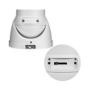 BCS BCS-L-EIP44VCR4L4-Ai1 Cameră IP dome 4MP cu NightColor și carcasă IP67