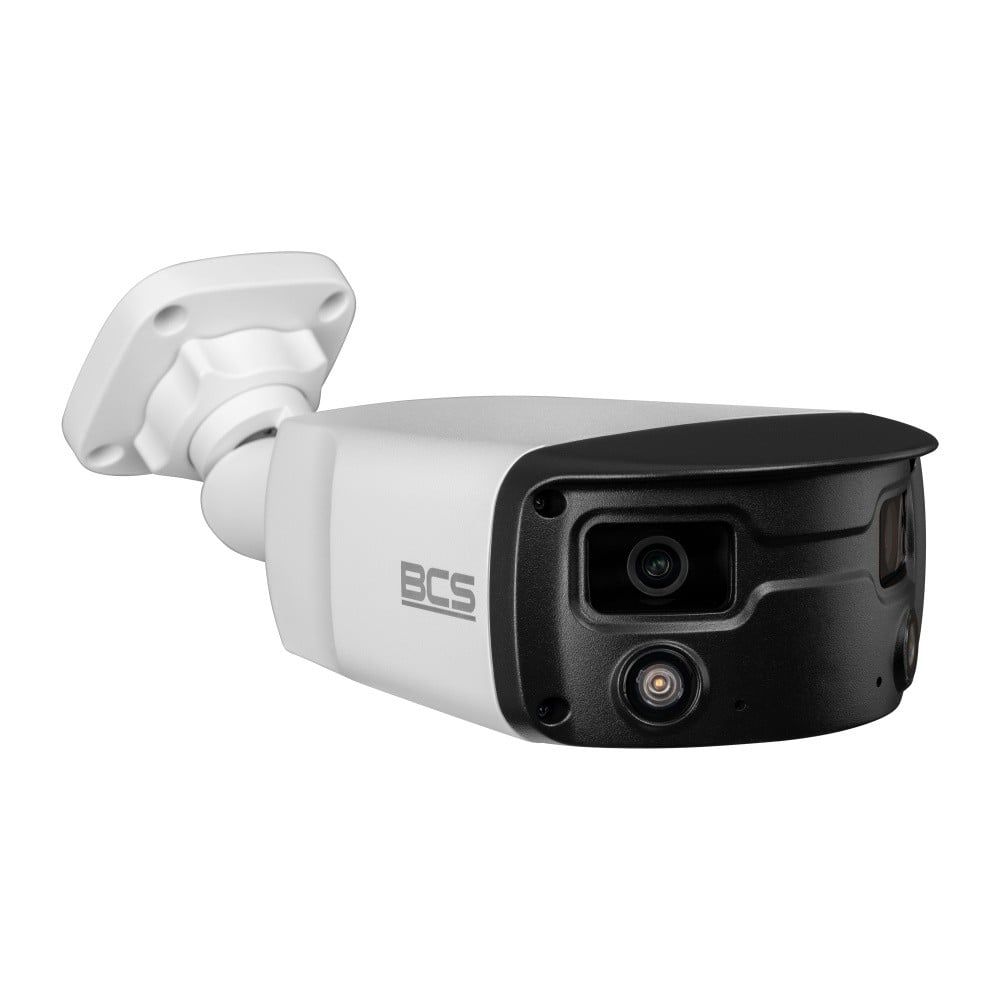 BCS BCS-P-PTIP2X4FCL3-Ai2 Cameră IP Panoramică 8MP cu Tehnologie NightColor, Carcasa IP67