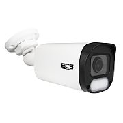 BCS BCS-P-TIP26FCL3-Ai1 Cameră IP tubulară 6MP cu tehnologia NightColor și microfon