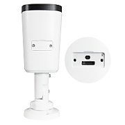 BCS BCS-P-TIP26FCL3-Ai1 Cameră IP tubulară 6MP cu tehnologia NightColor și microfon