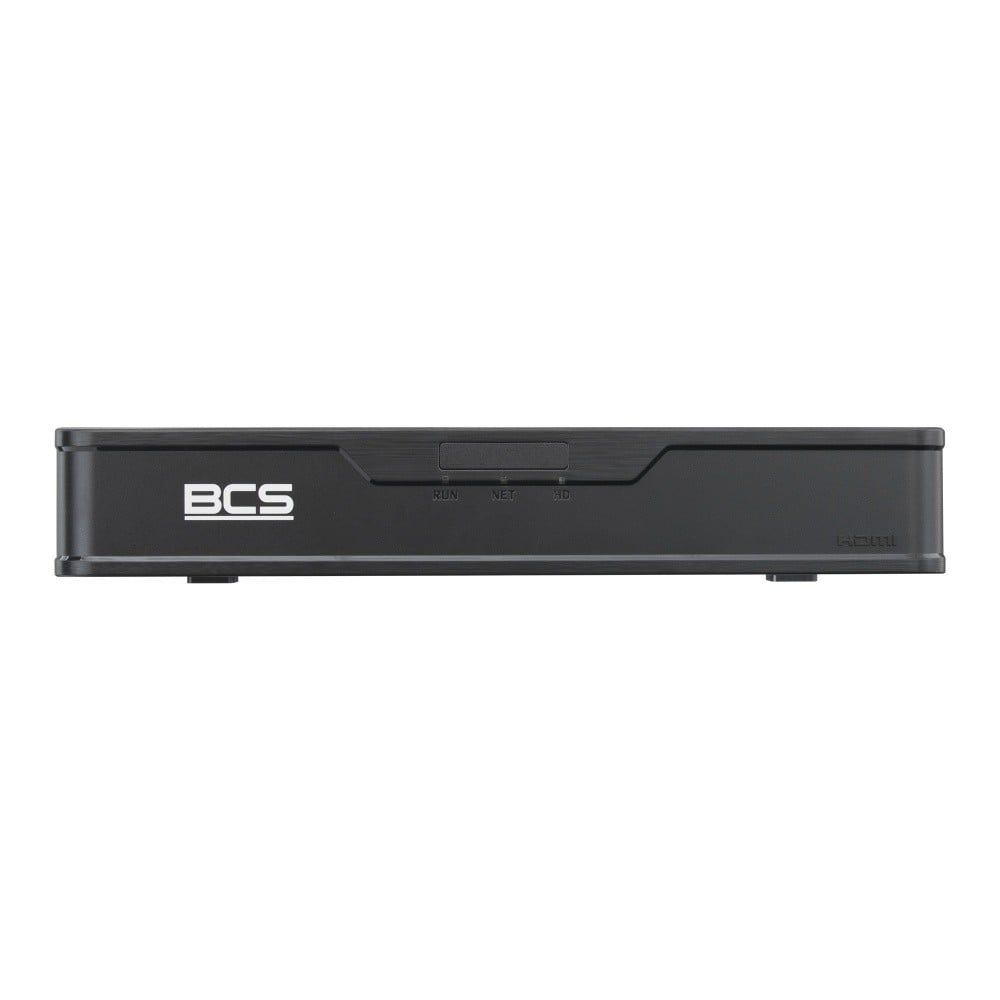 BCS BCS-P-NVR0401-4KE-4P-III Recorder IP cu 4 canale cu PoE și suport pentru 8MP