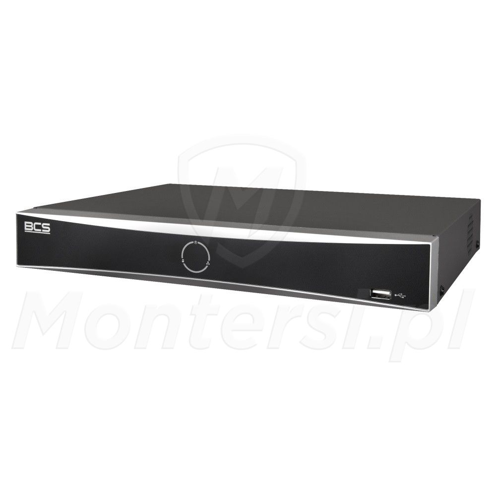 BCS BCS-V-NVR0801-4KE-8P(3) Recorder IP AcuSense cu 8 canale, PoE 75W și ieșire HDMI 4K
