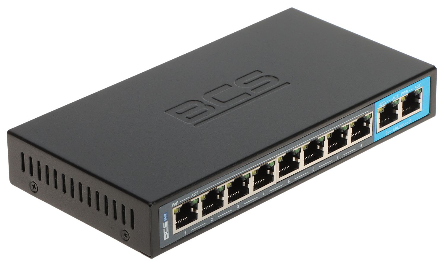 BCS BCS BCS-B-SP08G02G Switch PoE 8-Port 1Gbps cu tehnologia exPoE