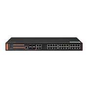 BCS BCS-SP24G04G-4SFP-M Switch PoE Gestionat 24 Porturi 1Gbps cu Putere de 400W