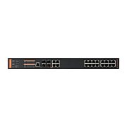 BCS BCS-SP16G04G-4SFP-M Switch PoE Gestionat 16 Porturi 1Gbps cu Uplink-uri SFP și RJ45
