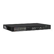 BCS BCS-L-SP1602G-2SFP-M(2) Switch PoE Gestionat cu 16 Porturi și Tehnologie exPoE 240W