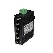 BCS BCS BCS-ISP04G01G Switch PoE industrial cu 4 porturi pentru șină DIN 120W