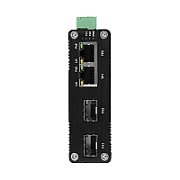 BCS BCS-ISP02G-2SFP Comutator industrial PoE 2 porturi pe șină DIN 60W