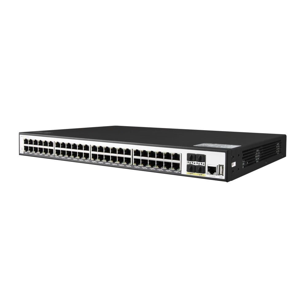 BCS BCS-SP48G-4SFP-M Comutator PoE Gestionat 48 Porturi 1Gbps cu Uplink SFP 500W
