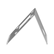 BCS BCS-MON-P-II Suport de birou argintiu pentru monitoare video de 7”