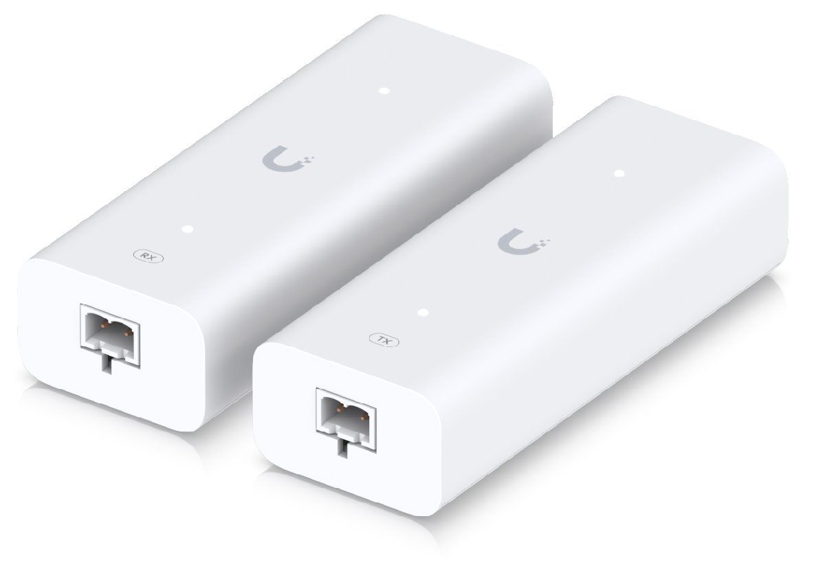 Ubiquiti UACC-Retrofit-PoE-2Wire Transmițător & receptor rețea Alb 10, 100 Mbit/s