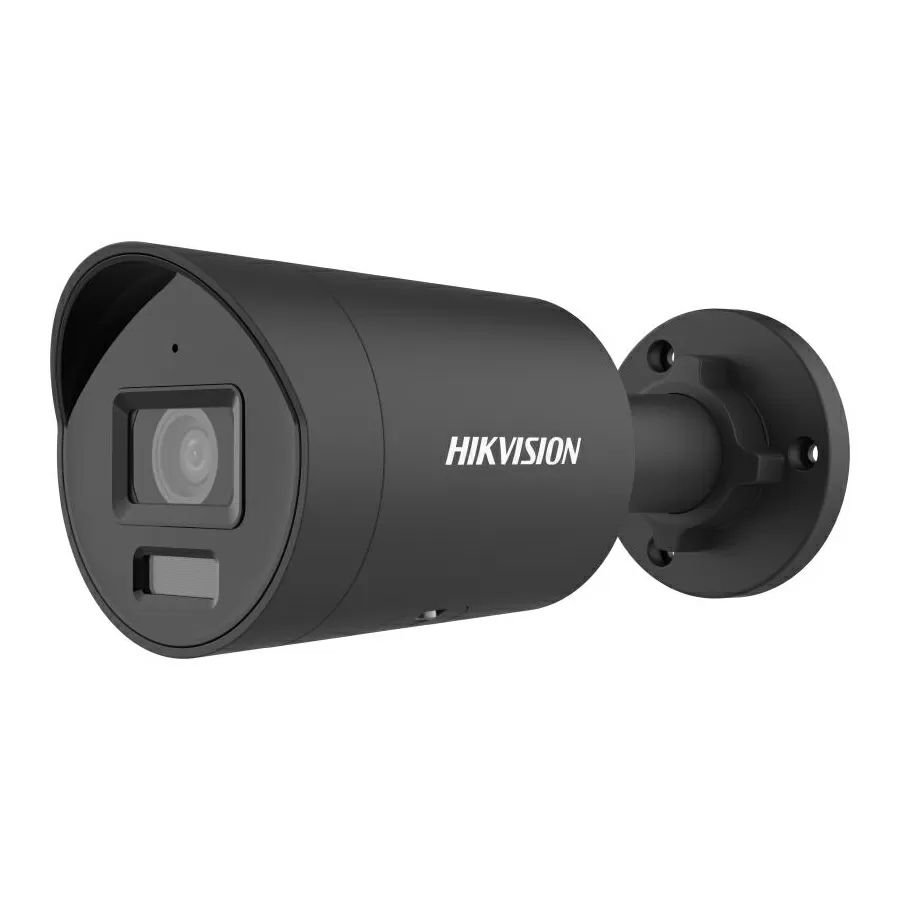 Hikvision DS-2CD2046G2H-IU(2.8mm)(eF)/BLACK Cameră de rețea Mini Bullet fixă de 4 MP alimentată de Darkfighter