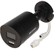 Hikvision DS-2CD2083G2-LI2U(2.8mm)(NEGRU) Cameră de rețea Bullet fixă 8 MP cu Acusense și iluminare hibridă inteligentă