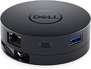DELL DA300 Wired USB 3.2 Gen 2 (3.1 Gen 2) Type-C Black (492-BCJL)