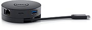 DELL DA300 Wired USB 3.2 Gen 2 (3.1 Gen 2) Type-C Black (492-BCJL)