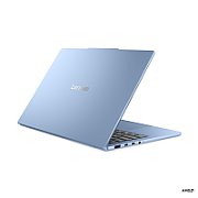 Laptop Lenovo IdeaPad Slim 5 13ARP10 83J20041RM, 13.3 inch 1920 x 1200, AMD Ryzen 5 7535HS (6 C / 12 T, 3.3 GHz - 4.55 GHz, 3 MB + 16 MB cache, 12 W), 16 GB LPDDR5X, 512 GB SSD, AMD AMD Radeon 660M, Fara sistem de operare, Albastru