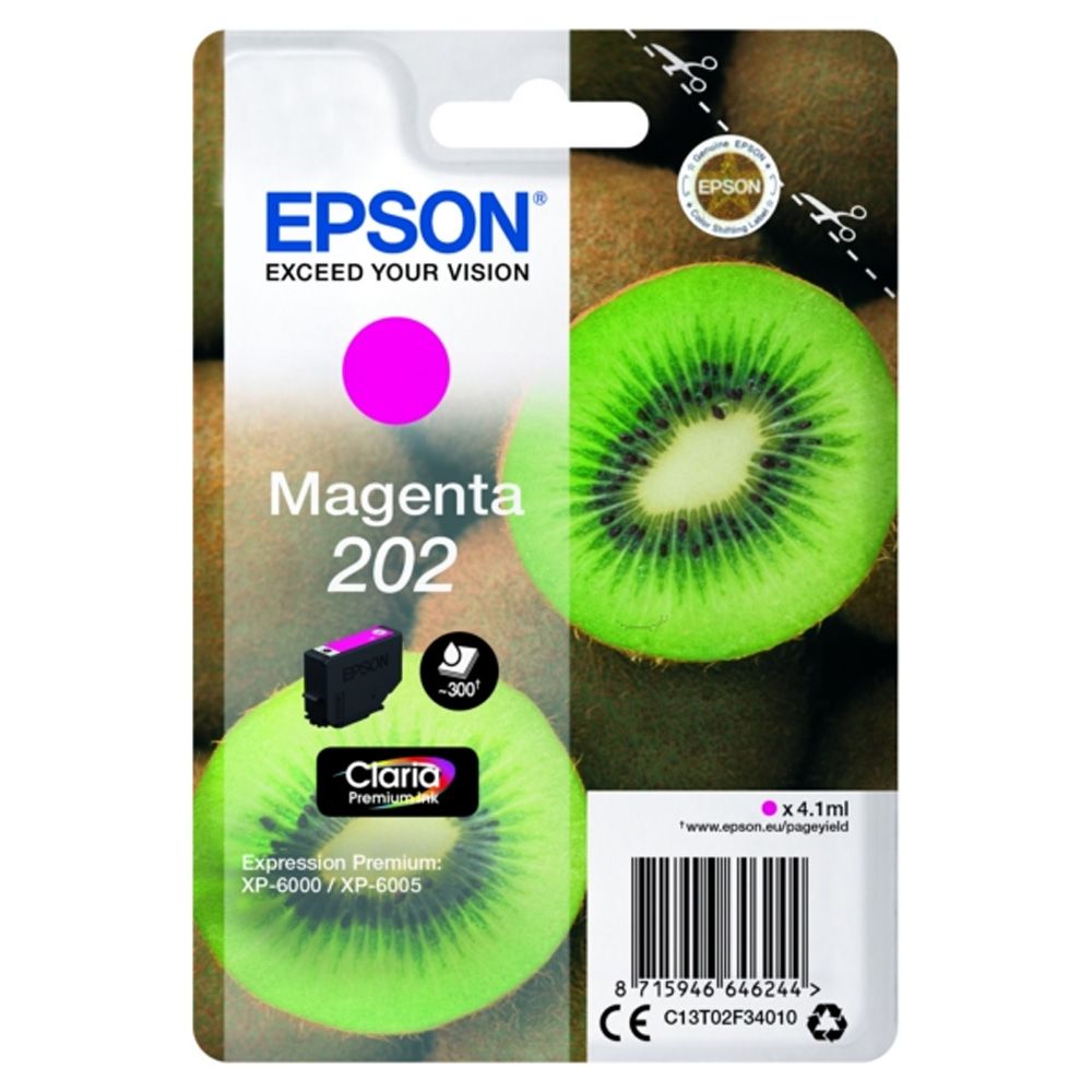 Epson Kiwi 202 cartușe cu cerneală 1 buc. Original Productivitate Standard Magenta
