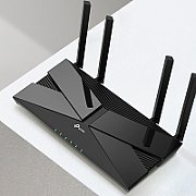 TP-Link XX230V router wireless Gigabit Ethernet Bandă dublă (2.4 GHz/ 5 GHz) Negru