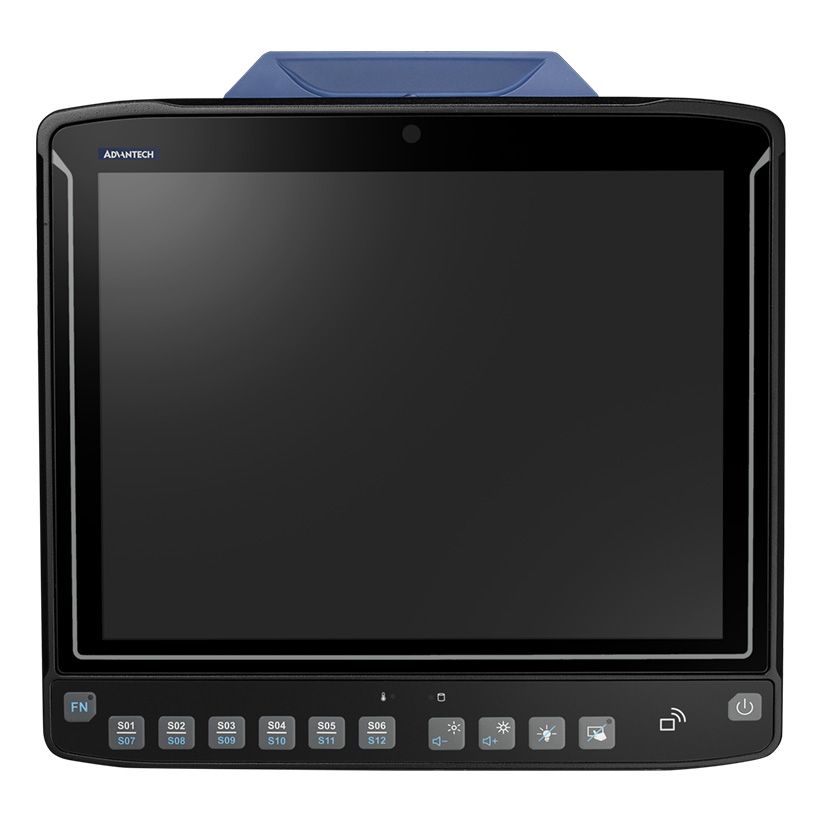 Advantech DLT-V7310P, 26,4cm (10,4''), Projected Capacitive, USB, RS232, BT, Ethernet, Wi-Fi, NFC, Win. 10, black