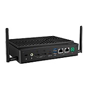 Advantech UBX-110K, SFF Box PC, USB, USB-C, RS232, BT, Ethernet, Wi-Fi, Intel Core i3, Win. 10, black, red