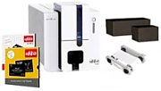 Evolis Edikio Flex, single sided, 12 dots/mm (300 dpi), USB, Ethernet, kit (USB)