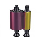 Evolis colour ribbon (half-panel, YMCKO)