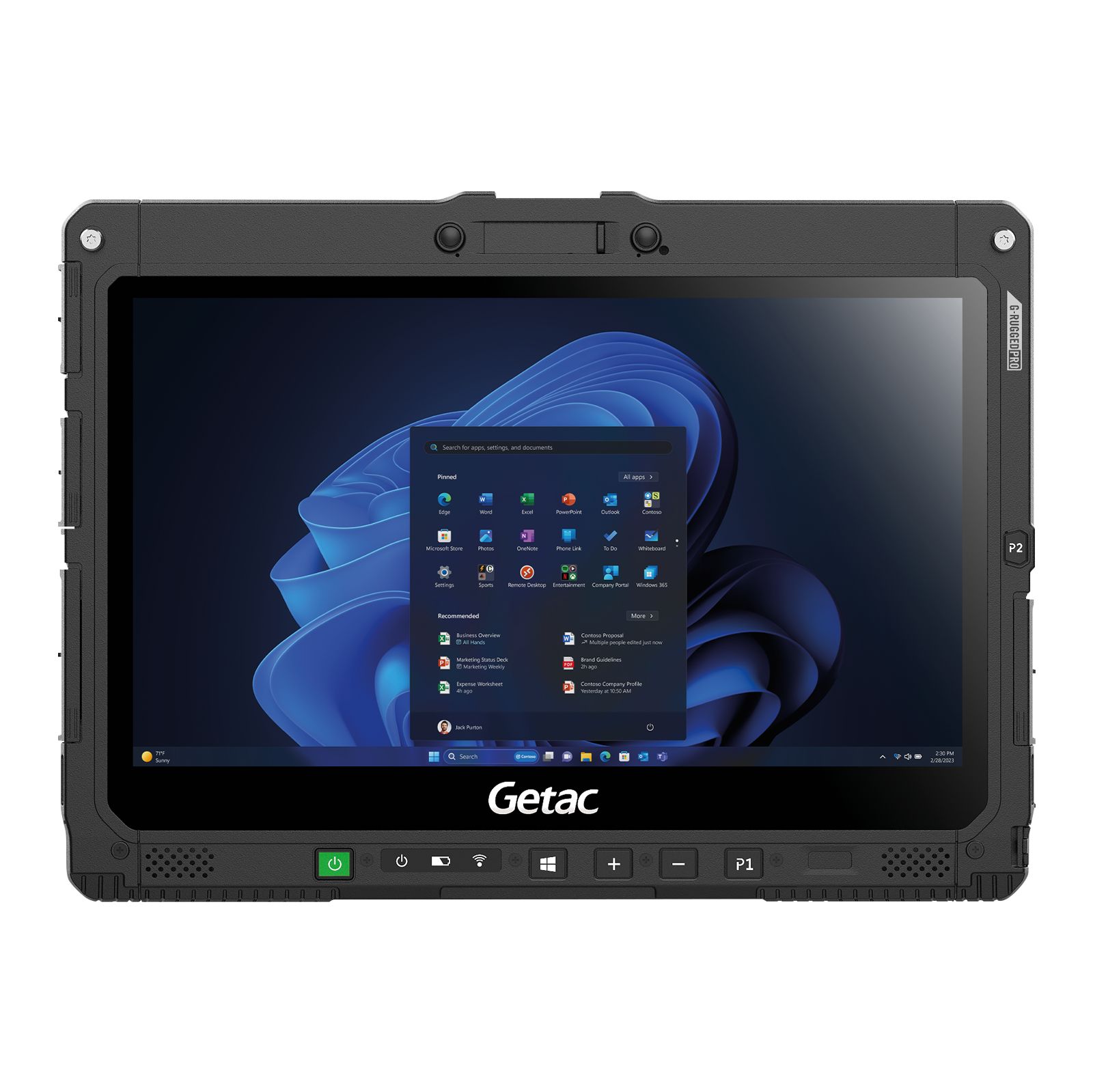 Getac Gamber-Johnson vehicle holder