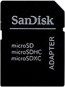 Kingston SD adaptor card