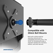 Floor plate and display mount