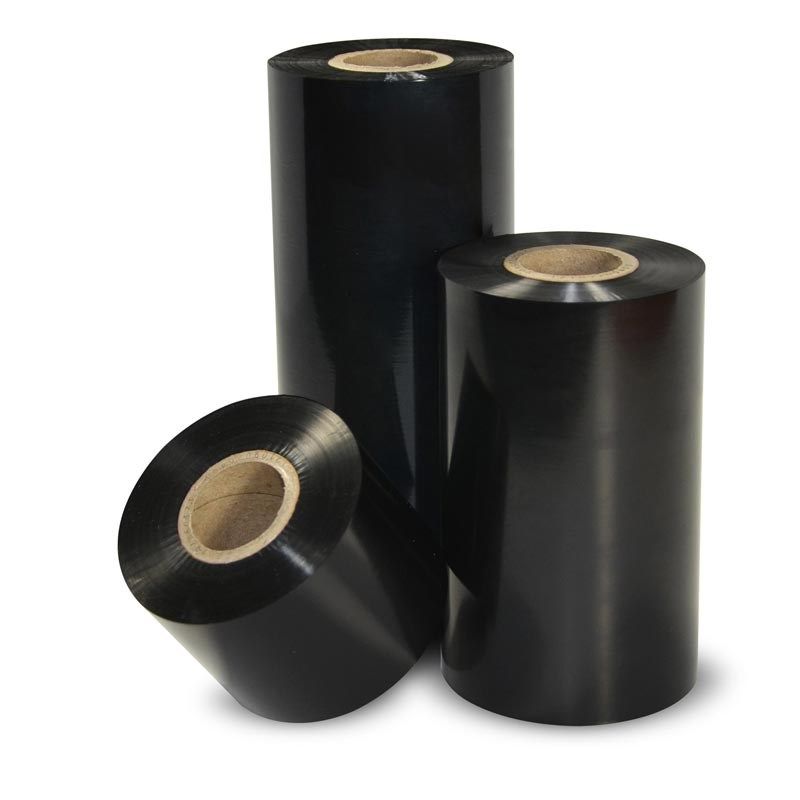 Thermal transfer ribbons, Inkanto, Wax, AWR 470, 110 mm, 300 m, In, Black