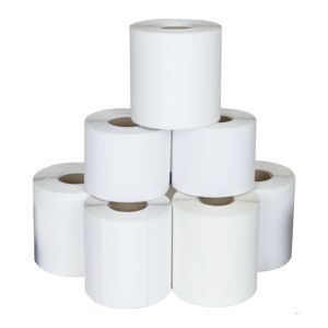 Receipt Rolls, Zebra, Z-Perform 1000D 60 Receipt, Thermal Paper, 80 mm, 40 mm, 12.7 mm, White