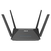 Asus ASUS ROUTER AX1800 DUAL-BAND  WI-FI 6 RT-AX52 PRO, Standarde wireless: IEEE 802.11a, IEEE 802.11b, IEEE 802.11g, WiFi 4 (802.11n), WiFi 5 (802.11ac), WiFi 6 (802.11ax), IPv4, IPv6, AX1800: 5 GHZ 1201 Mbps+ 2.4GHZ 574 Mbps, 4 x antene externe, Procesor: 1.3GHz dual-core, Memorie: 128 MB Flash, 256 MB