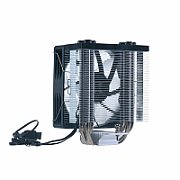 Ventilator Serioux CC120ARGB, dimensiuni 120x120x25mm, viteza ventilator 800-1800±200RPM, TDP: 180 - 200W, durata de viata 30 000 ore, iluminare LED, suporta toate seriile INTEL CPU