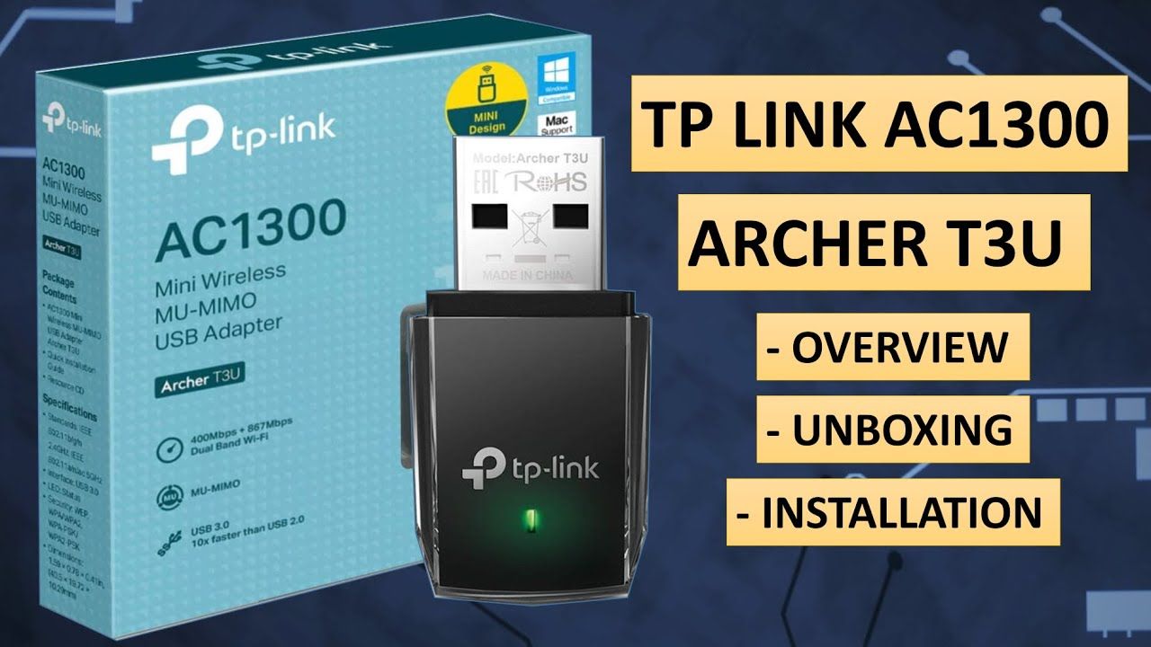 TP-Link Archer T3U WLAN 867 Mbit/s