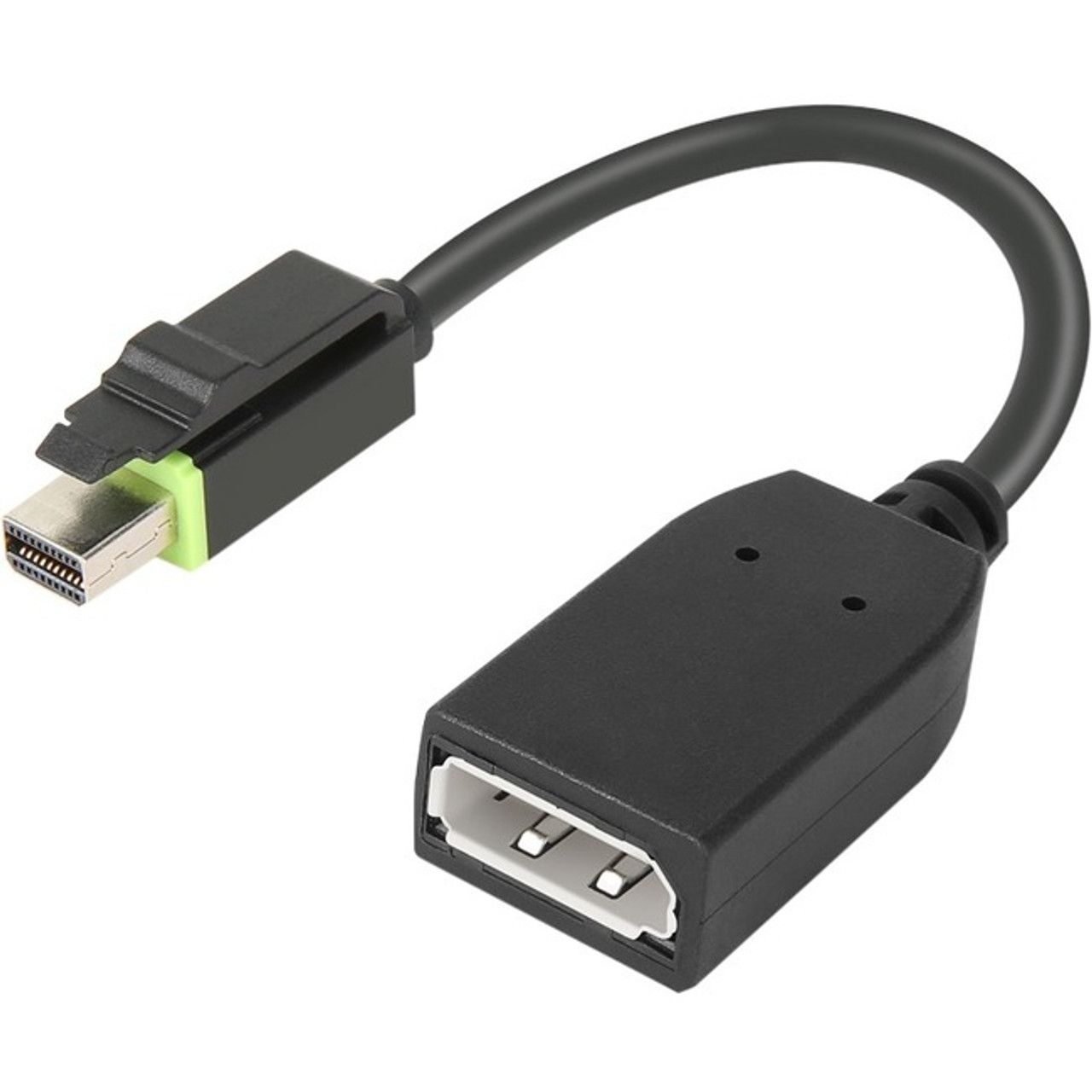 Lenovo 4X90Q93975 adaptor pentru cabluri video Mini DisplayPort DisplayPort Negru
