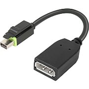 Lenovo 4X90Q93975 adaptor pentru cabluri video Mini DisplayPort DisplayPort Negru