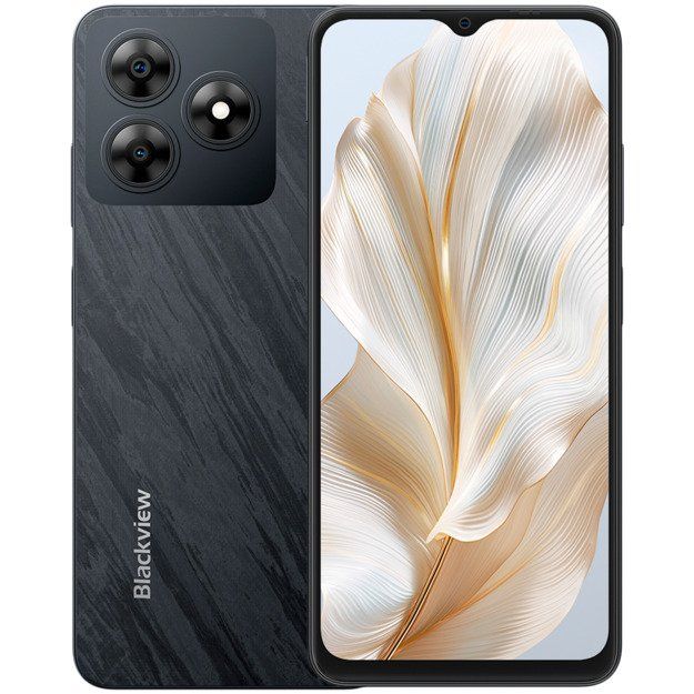 Blackview WAVE 8C LTE 6.56  LTE HD IPS 720x1612 60Hz 2+64GB T603 1.6GHz CAM 8MP/13MP 5000mAh  Android 14GO Dusk Black