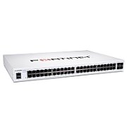 Fortinet FS-148F-POE switch-uri L2 Gigabit Ethernet (10/100/1000) Power over Ethernet (PoE) Suport 1U Alb